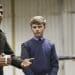Rishi Sunak looking awkward