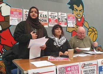 TUSC Nadia Ditta election candidate