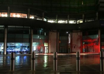 Twickenham Stadium turned blood red in support of Palestine