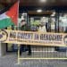 protest in Wales over council pension fund
