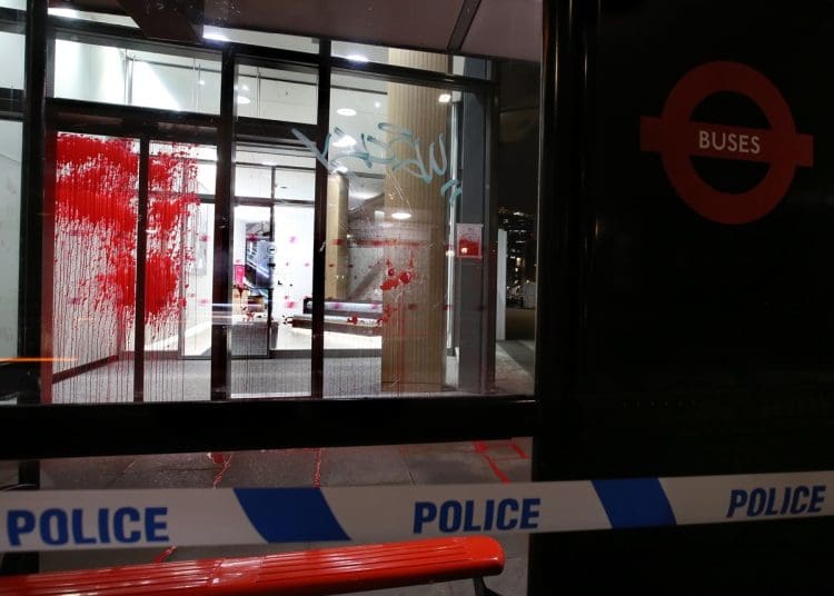 CDW offices in London targeted by Palestine Action