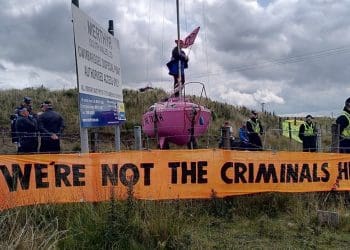 Ffos-y-Fran protest Extinction Rebellion