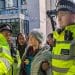 Greta Thunberg police Fossil Free London