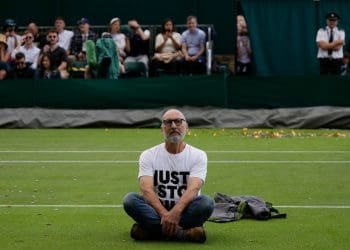 Just Stop Oil wimbledon protest