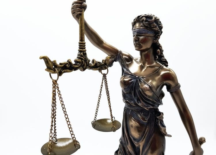 Lady Justice UK court
