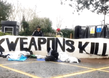 Palestine Action shutting down Elbit in Bristol