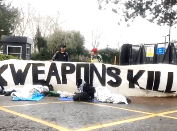 Palestine Action shutting down Elbit in Bristol