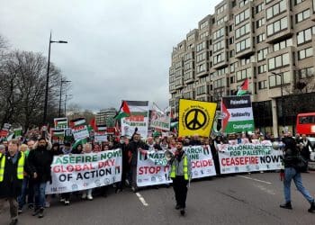 Palestine March Islamophobic parliament