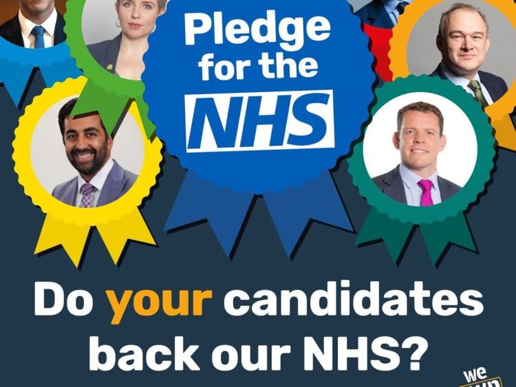 Pledge for the NHS