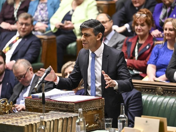 Rishi Sunak has announced a new childcare plan