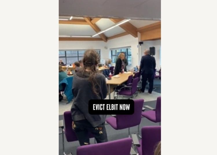Somerset council meeting disrupted by Palestine Action activists