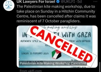 Zionists tried to shut down a family kite-making workshop because ‘it implied support for Hamas’ – but failed