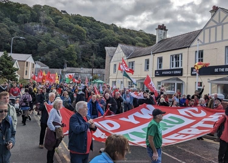 Wales rally housing