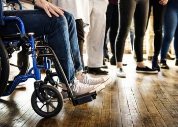 disabled person with non disabled people benefits Disabled Facilities Grant