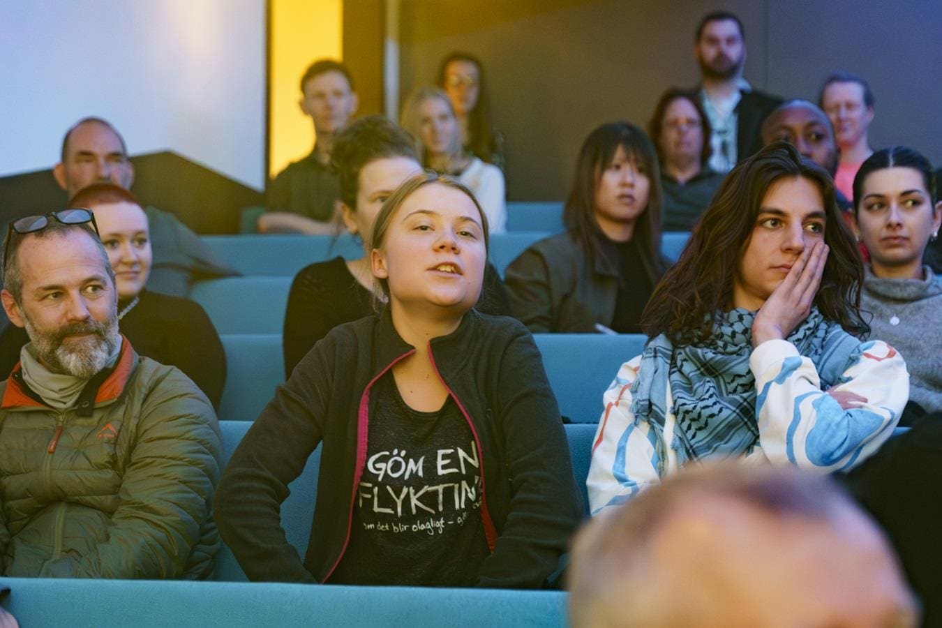 Greta Thunberg at the Science Museum
