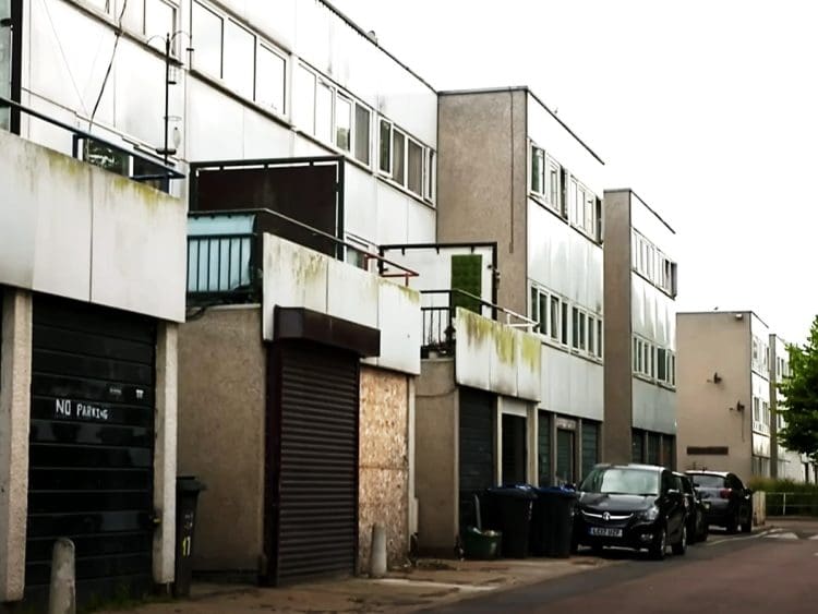 A run down estate housing benefit private rent