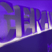 CERAweek logo on display at 2024 conference fossil fuels