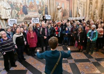 Climate Choir occupying parliament over Rosebank oil field