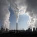 Drax biomass power station pumping out pollution in Yorkshire, UK Forest Day