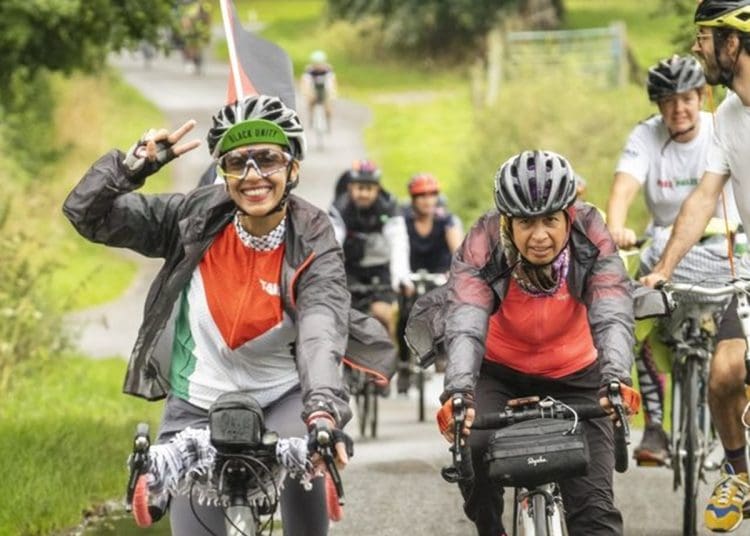 Great Ride of Return UK big Ride for Palestine
