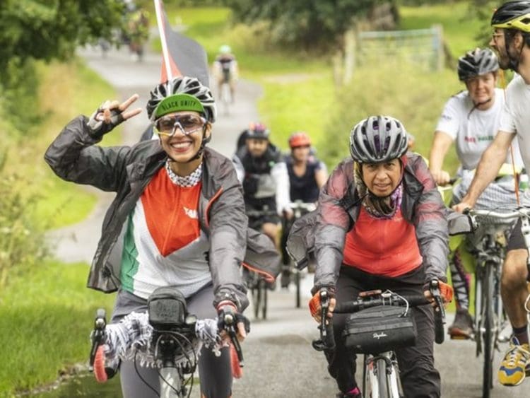 Great Ride of Return UK big Ride for Palestine