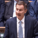 Hunt during the budget