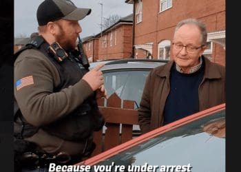 Just Stop Oil vicar being arrested