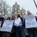 LGBTQ+ protest at Commonwealth celebration