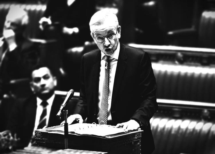 Michael Gove delivering his new extremism definition