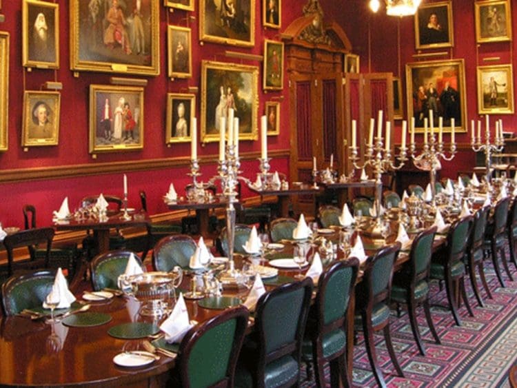 The Garrick Club interior Right to Equality
