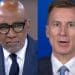 Trevor Philips and Jeremy Hunt extremists