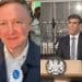 by-election a picture of David Tully and Rishi Sunak