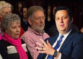 BBCQT audience members with Ben Houchen on the right
