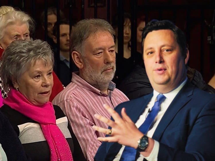 BBCQT audience members with Ben Houchen on the right
