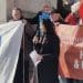 Zarah Sultana speaking at an energy bill protest at parliament