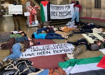 Bristol University die in over Israel arms