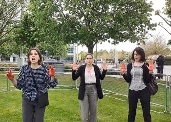Fossil Free London BP protest