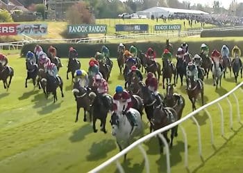 Grand National horses racing