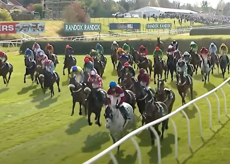 Grand National horses racing