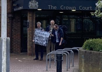 Heathrow three outside court drones