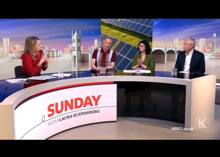 Laura Kuenssberg, Chris Packham, Layla Moran, and Luke Johnson