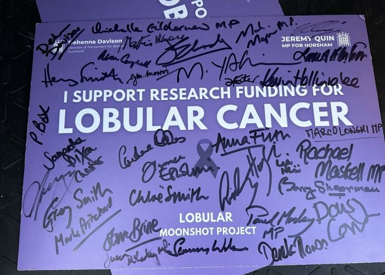 Lobular Breast Cancer MPs signed