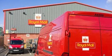 Royal Mail vans