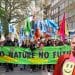 Extinction Rebellion march Chris Packham Restore Nature Now