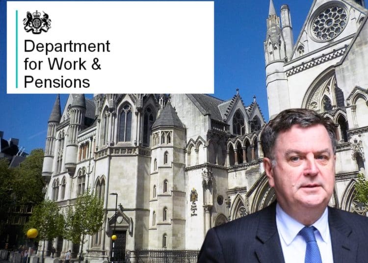 DWP WCA Court Mel Stride benefits