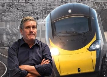 Keir Starmer and a train rail nationalisation Labour