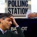 local elections TUC rishi sunak staring at a ballot box wages