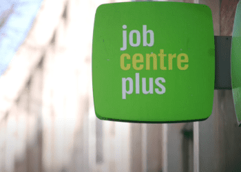 DWP AI Jobcentre logo back to work