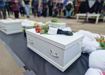 A mock coffin Bristol Israel