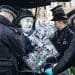 Charlie Chaplin being arrested for protesting Gaza Israel